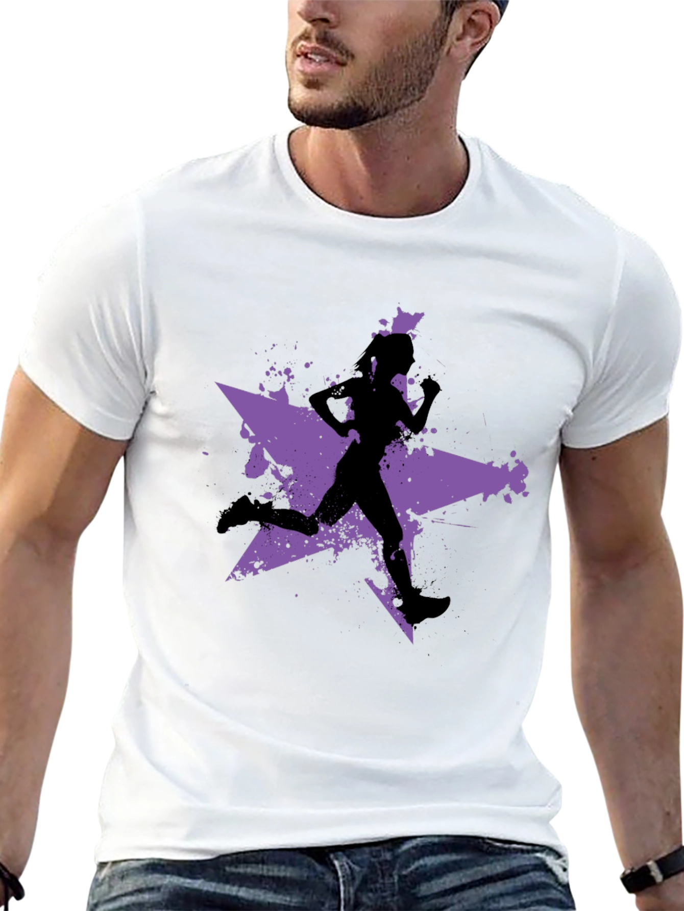 Runner Silhouette Star T-Shirt