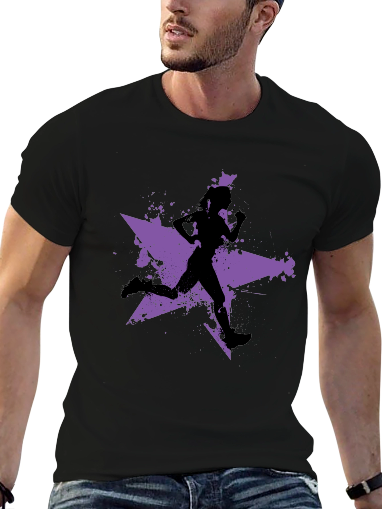 Runner Silhouette Star T-Shirt