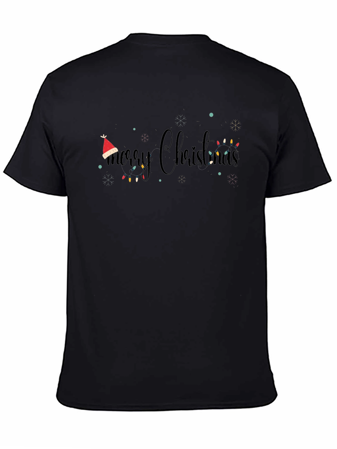Merry Christmas Graphic Tee - Holiday Festive Shirt