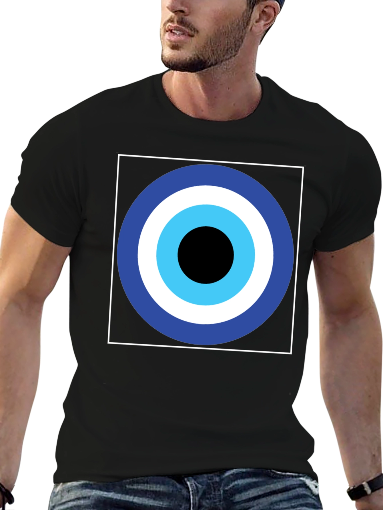 Evil Eye Graphic T-Shirt - Good Luck Charm