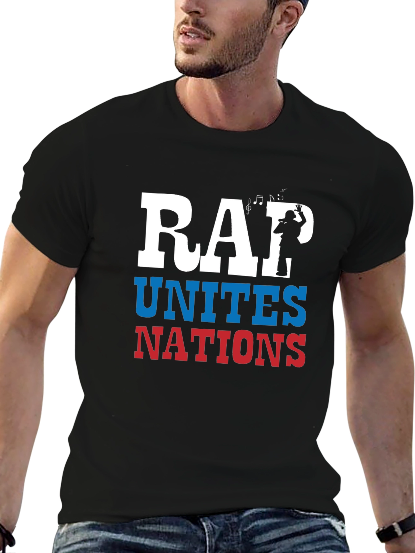 Rap Unites Nations Graphic T-Shirt