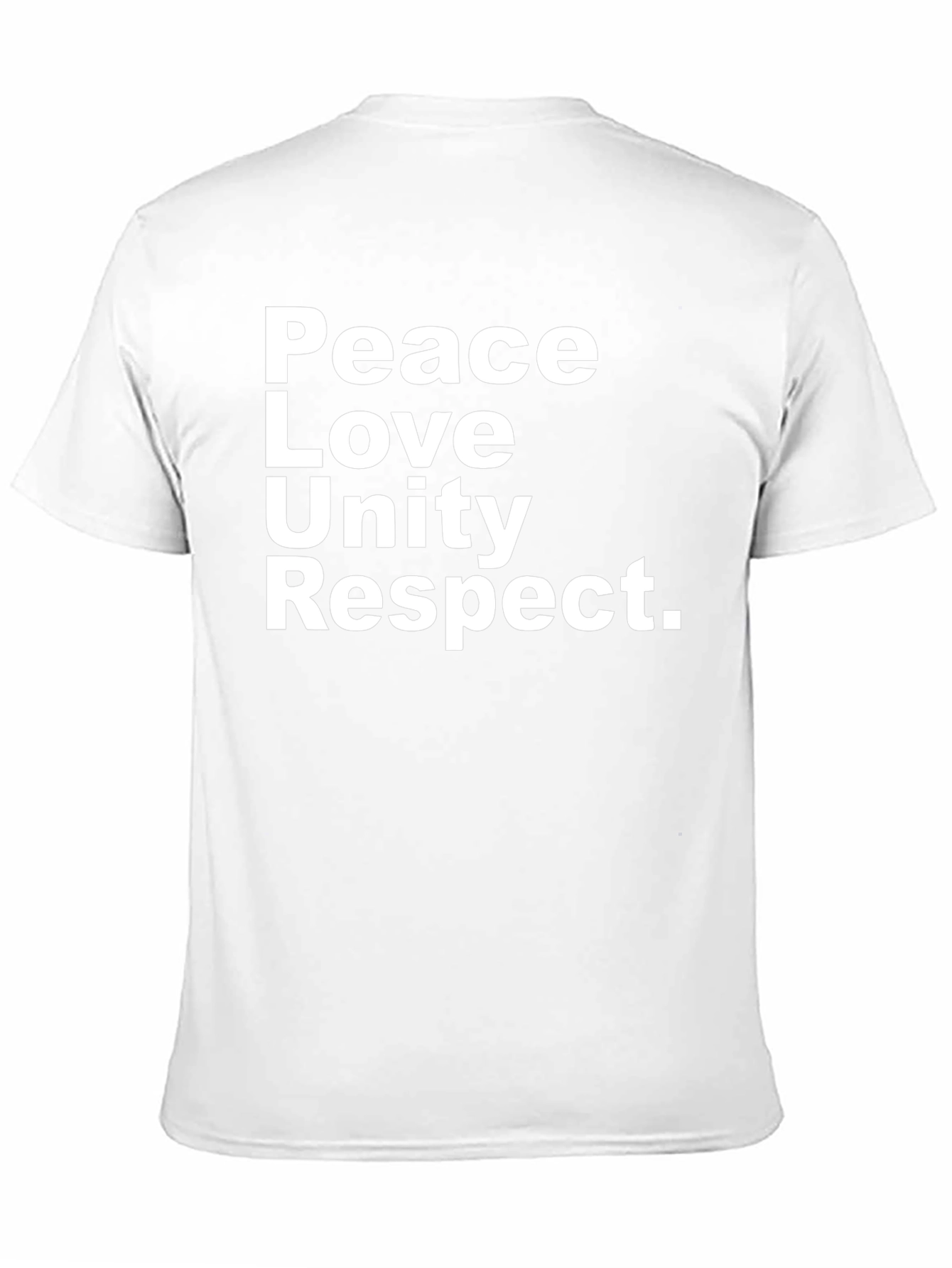 Peace Love Unity Respect T-Shirt