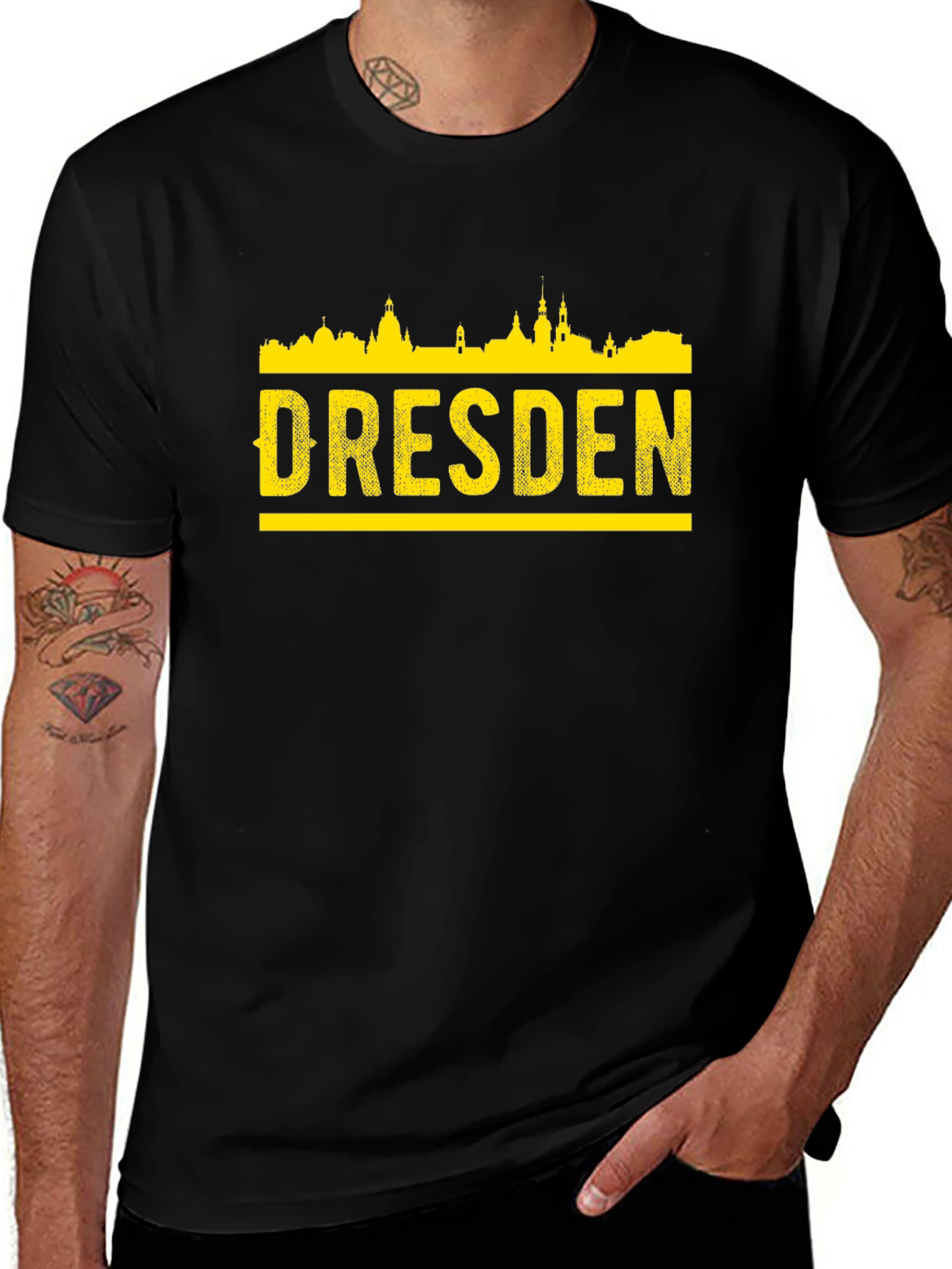 Dresden Skyline T-Shirt - City Pride Tee