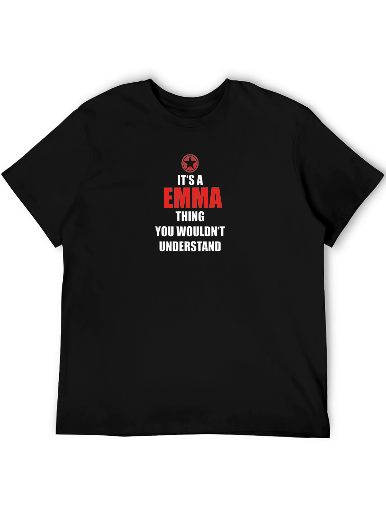 Its an Emma Thing T-Shirt - Black