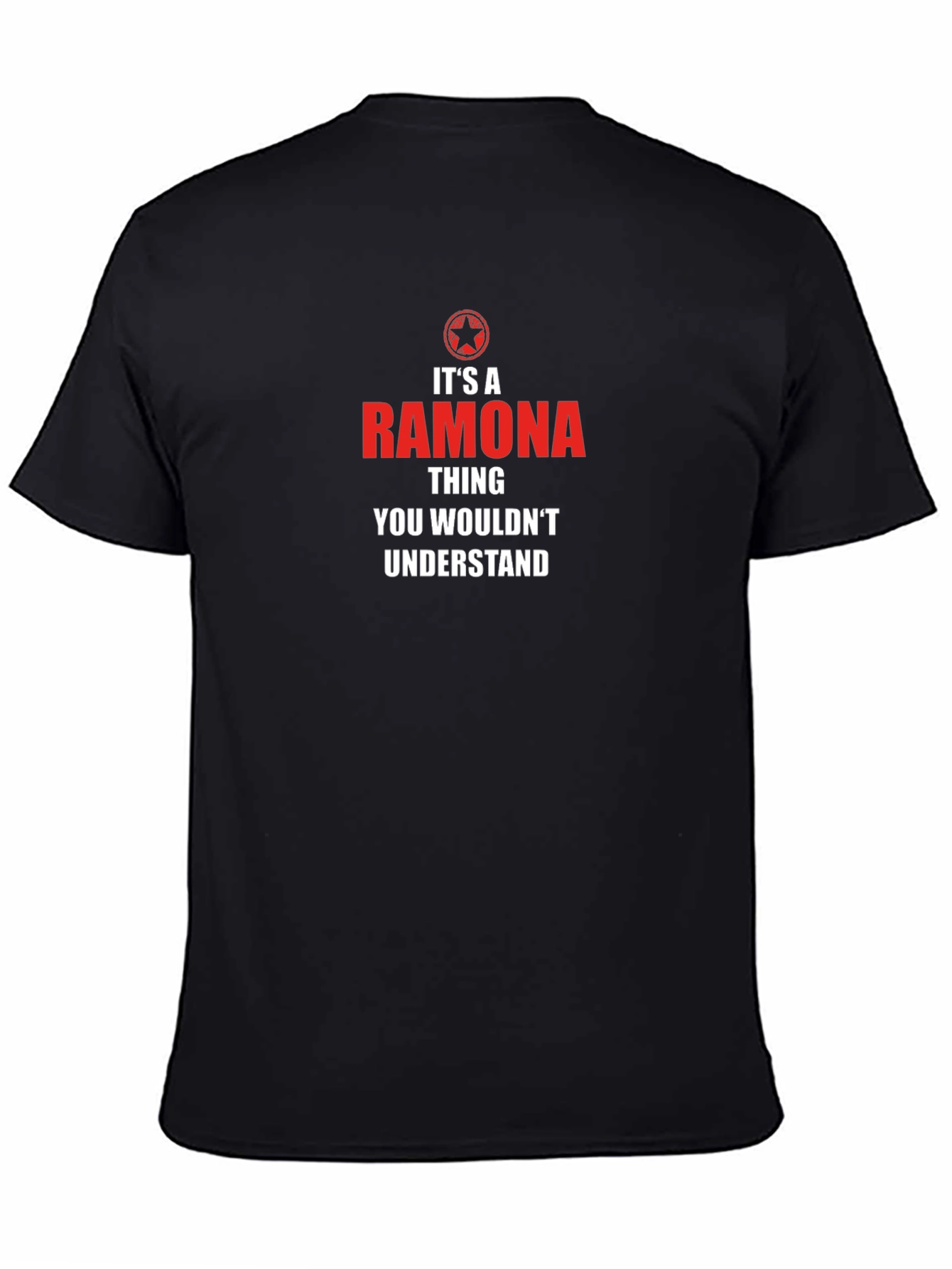 Its A Ramona Thing T-Shirt - Black
