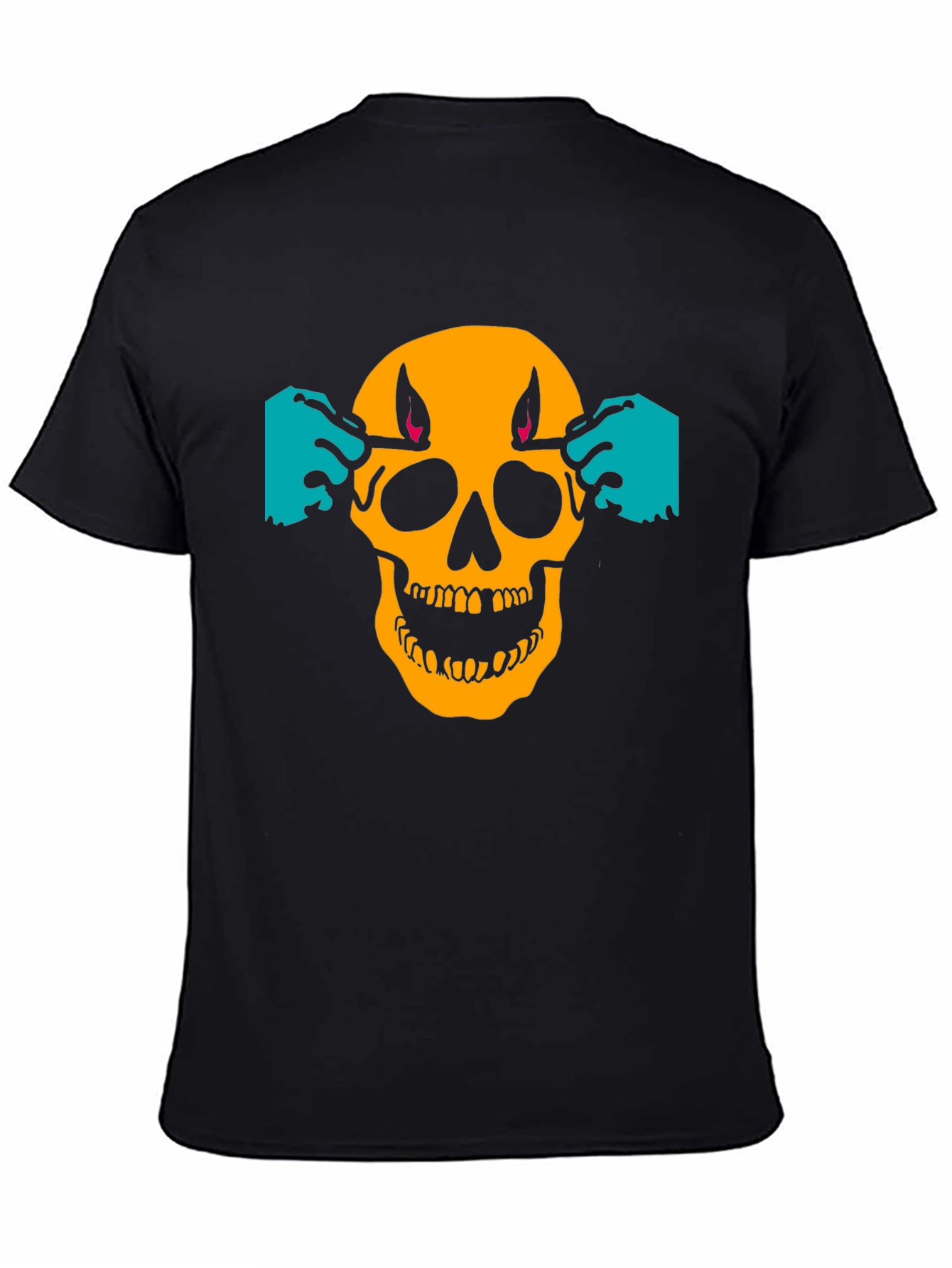 Skull Tee - Light Em Up! Graphic Print