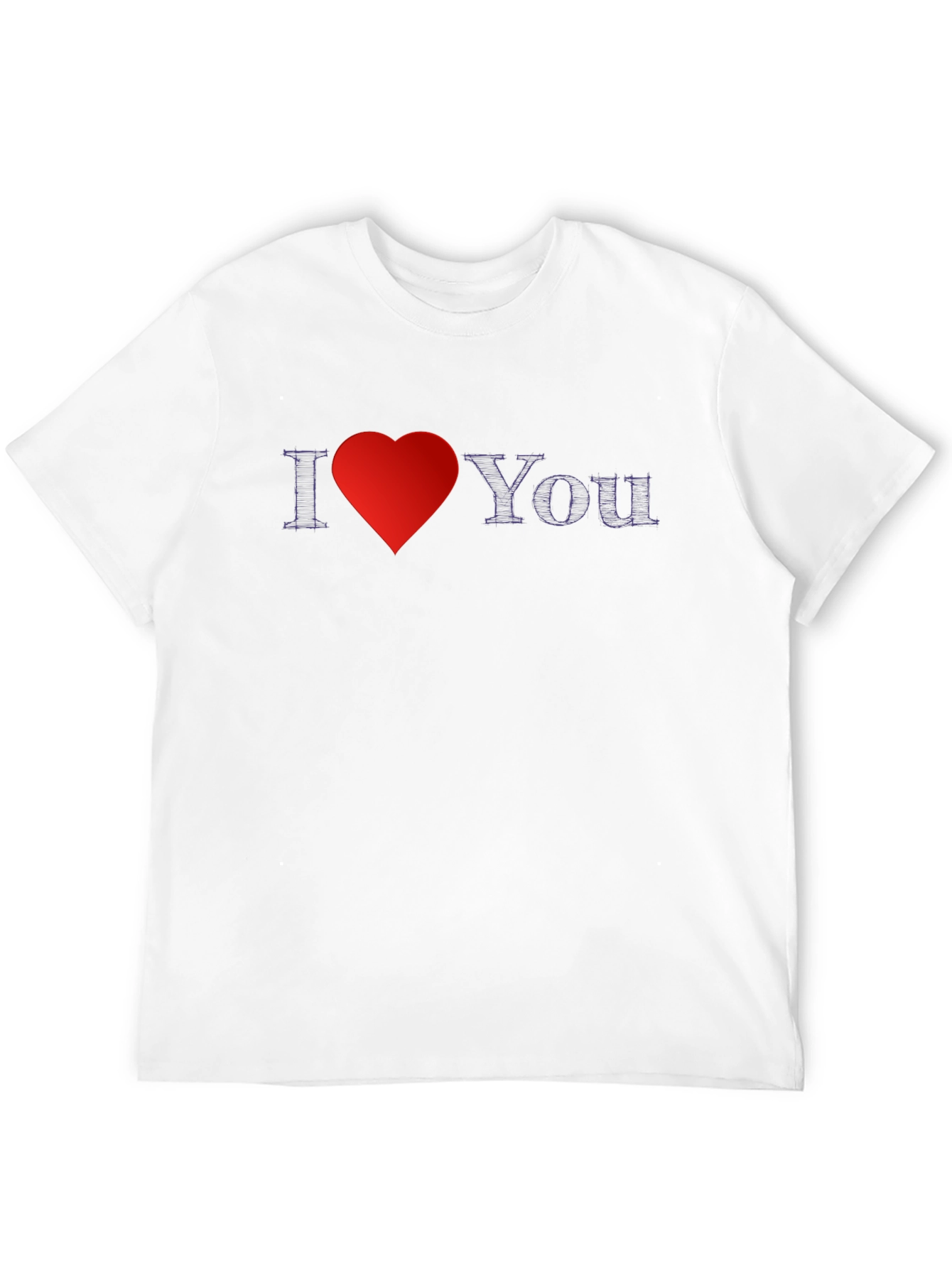 I Heart You Black T-Shirt