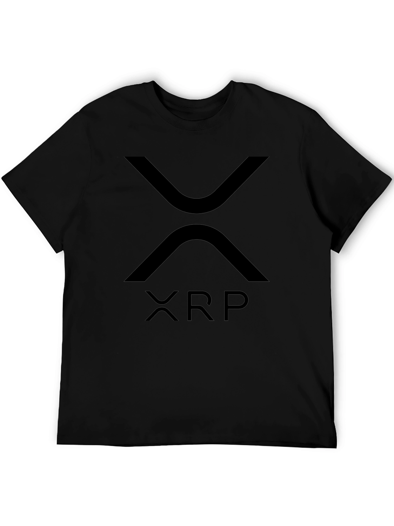 XRP Crypto T-Shirt - Black - Ripple Logo