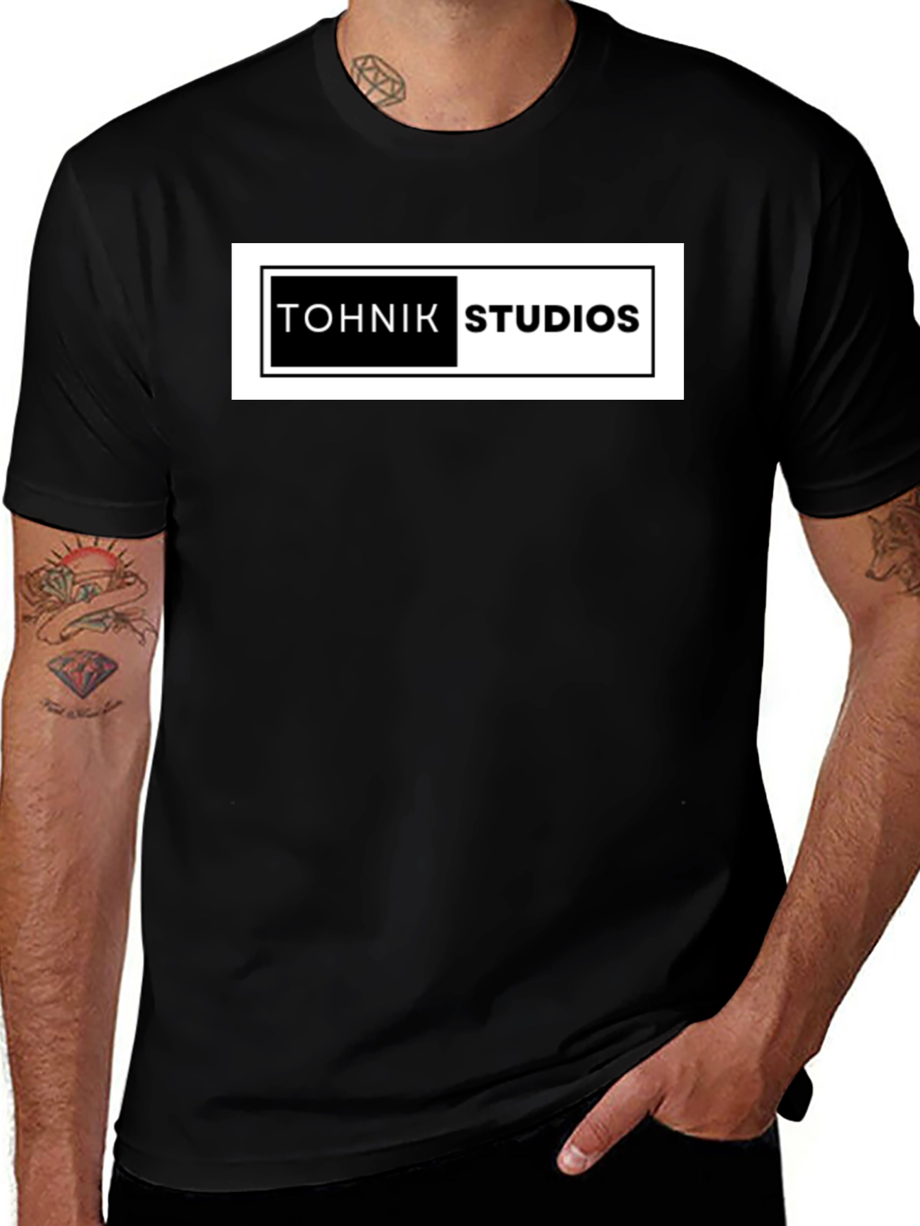 Tohnik Studios Black T-Shirt