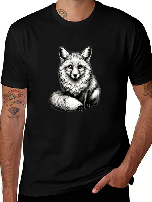 Fox Graphic Black T-Shirt