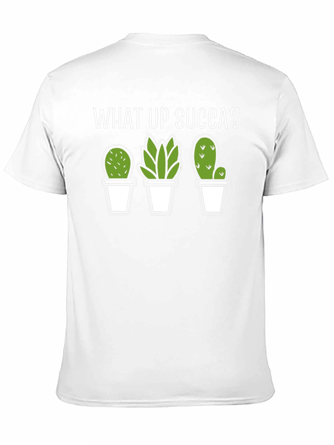 What Up Succa? Funny Cactus T-Shirt