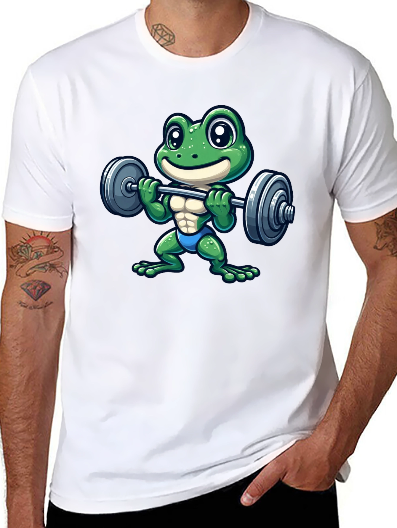 Funny Frog Gym T-Shirt - Workout Apparel