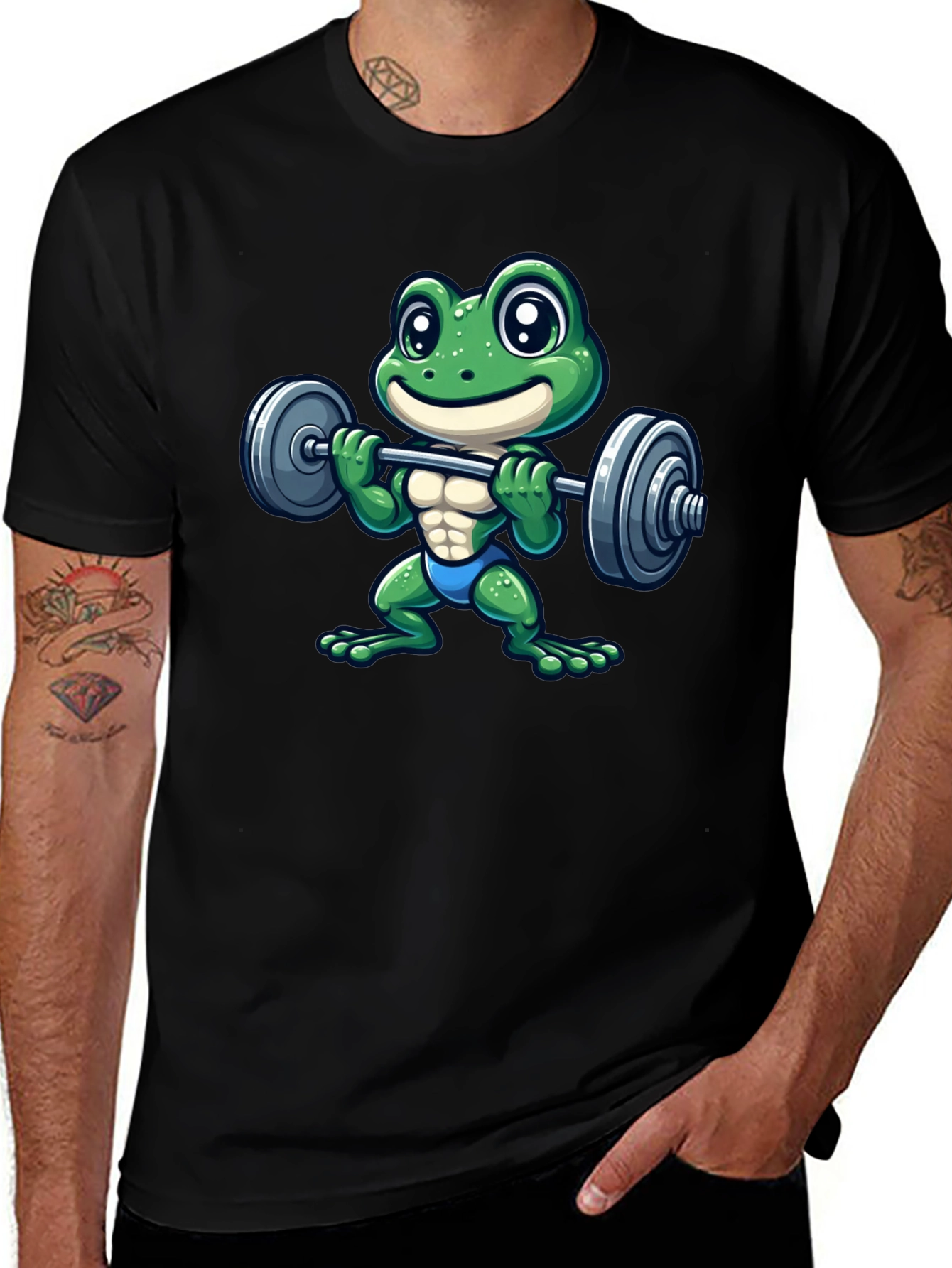Funny Frog Gym T-Shirt - Workout Apparel