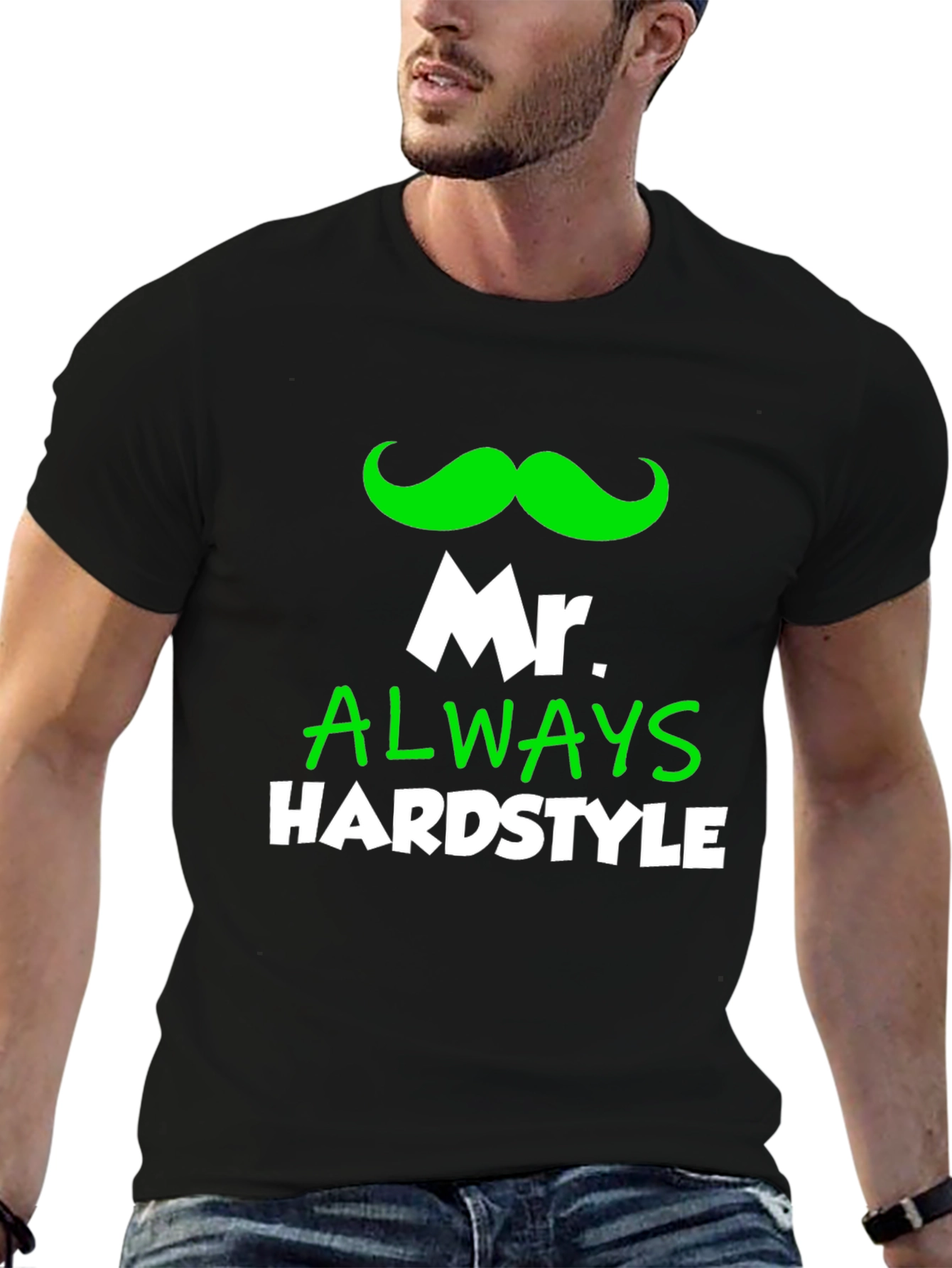 Mr. Always Hardstyle Black T-Shirt