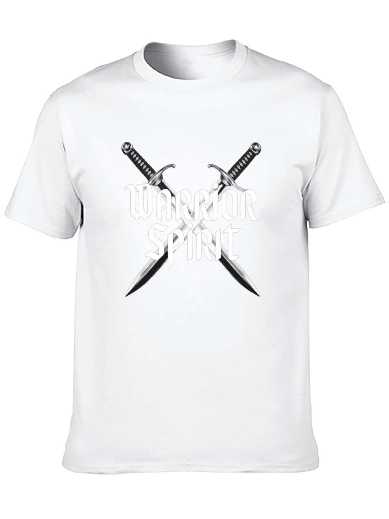 Warrior Spirit Graphic T-Shirt - Black