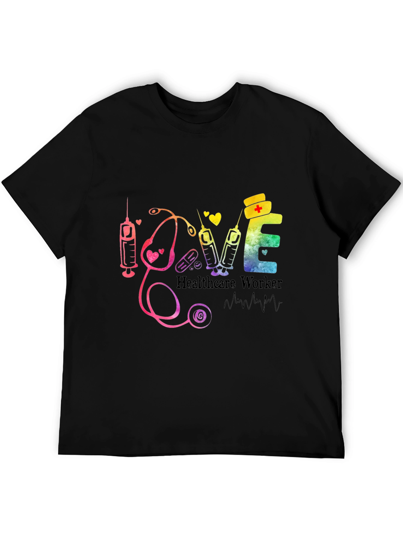 Healthcare Worker Love Graphic Tee