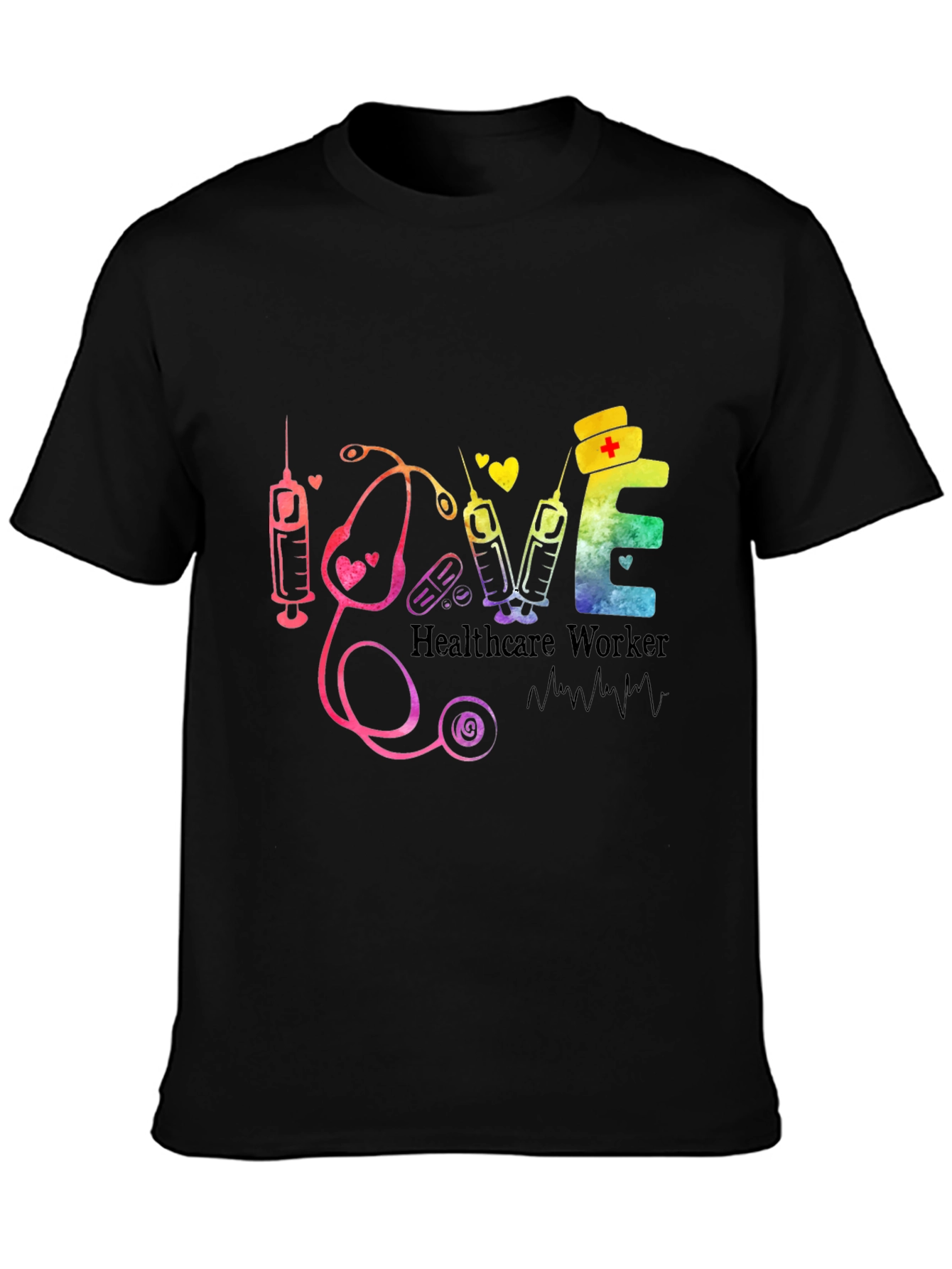 Healthcare Worker Love Graphic Tee