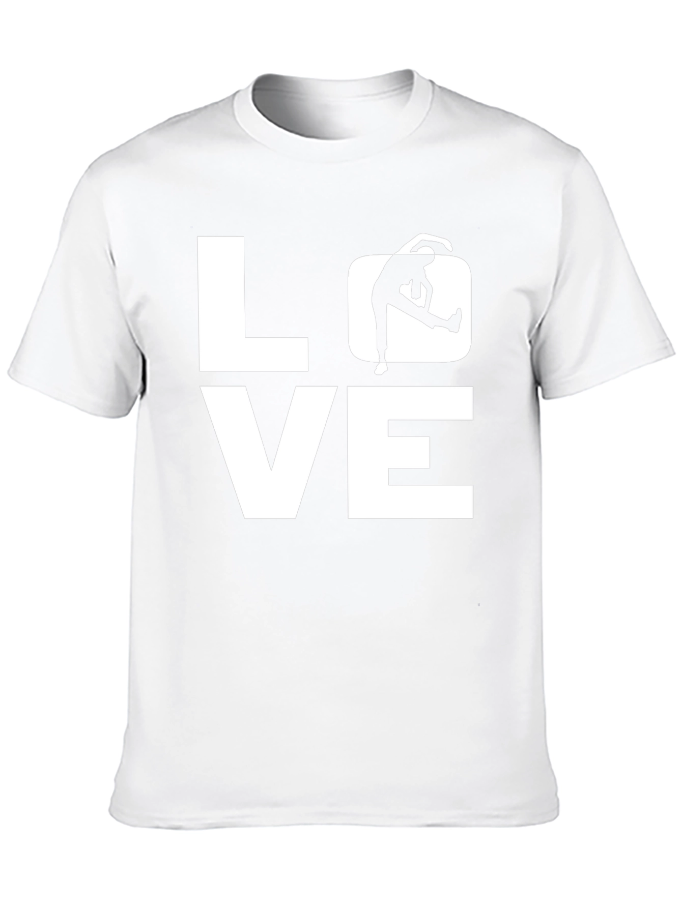 LOVE Yoga Black Graphic T-Shirt