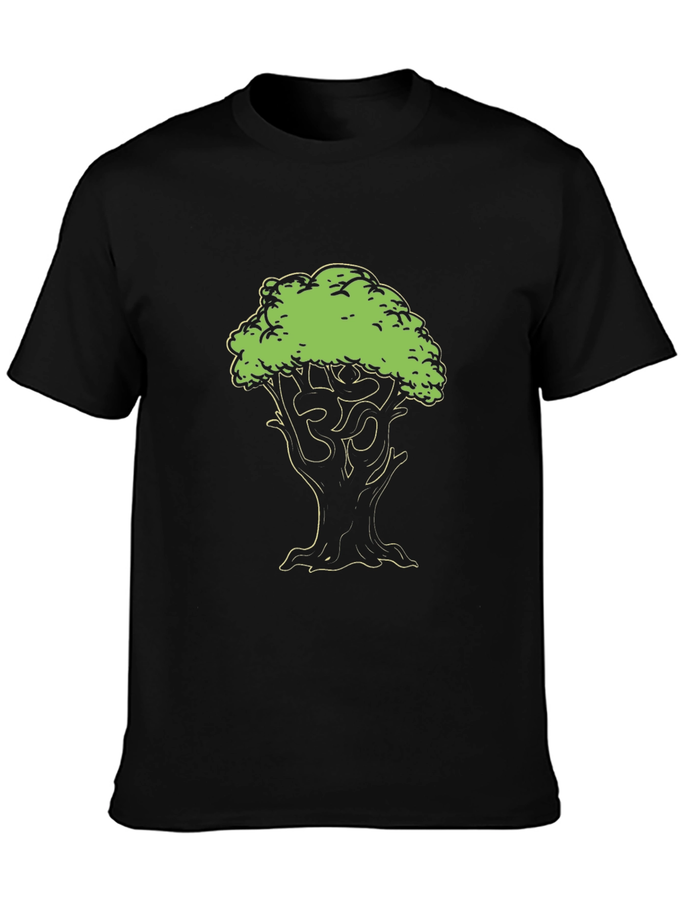 Om Tree Graphic T-Shirt