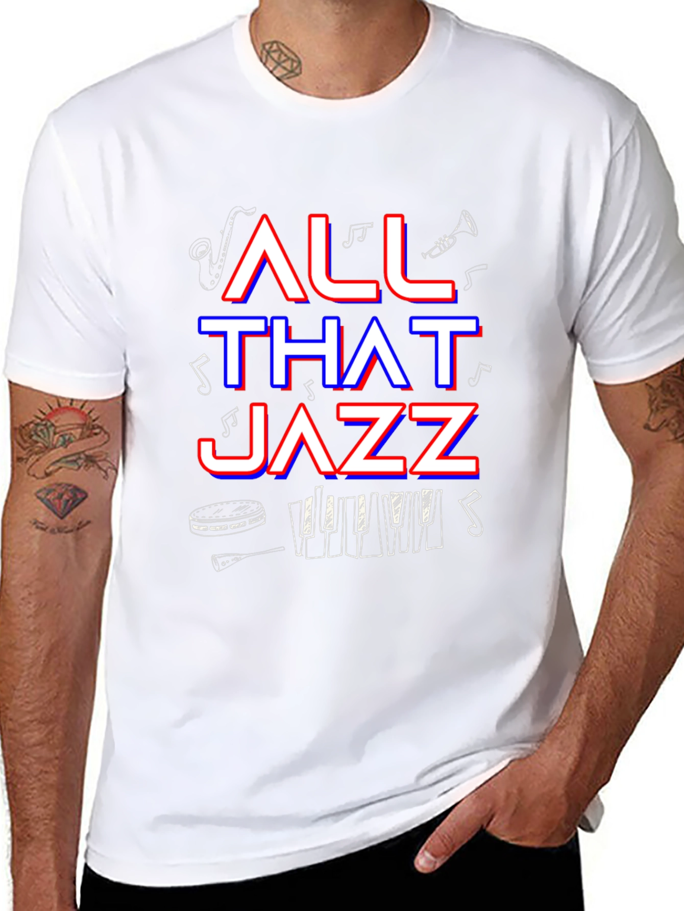 All That Jazz T-Shirt - Music Lover Tee