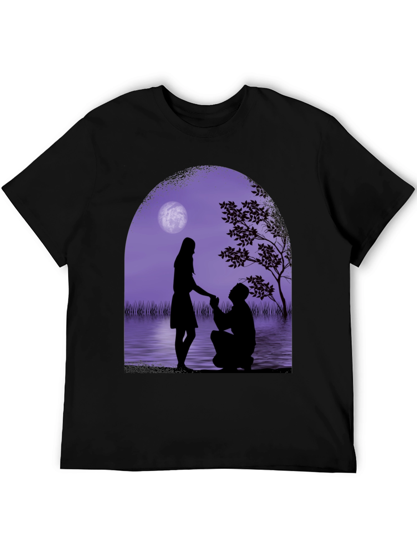 Romantic Proposal Graphic Tee