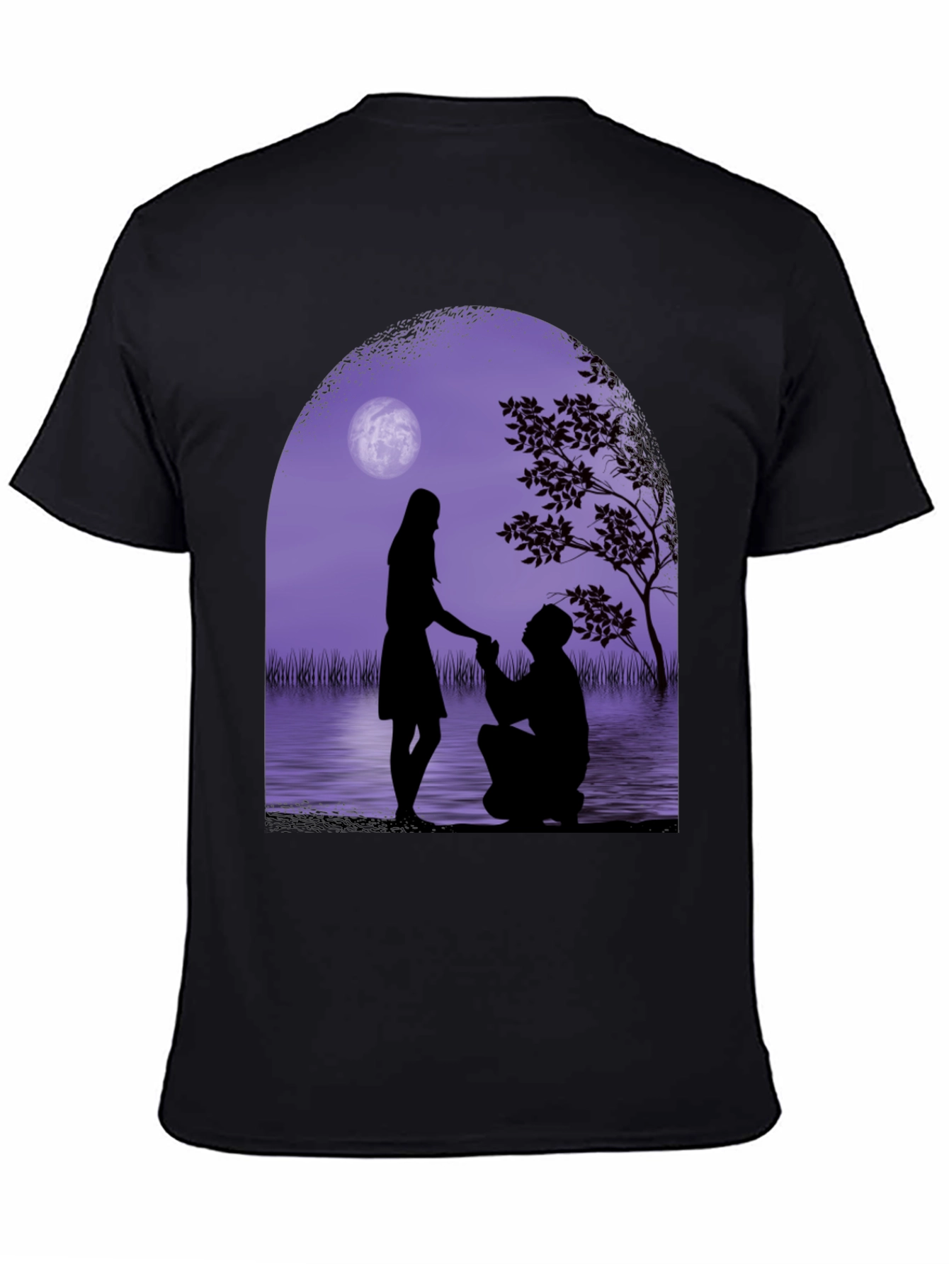 Romantic Proposal Graphic Tee