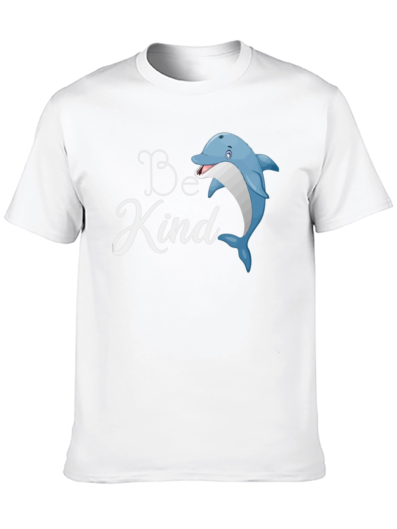 Be Kind Dolphin T-Shirt - Cute Graphic Tee