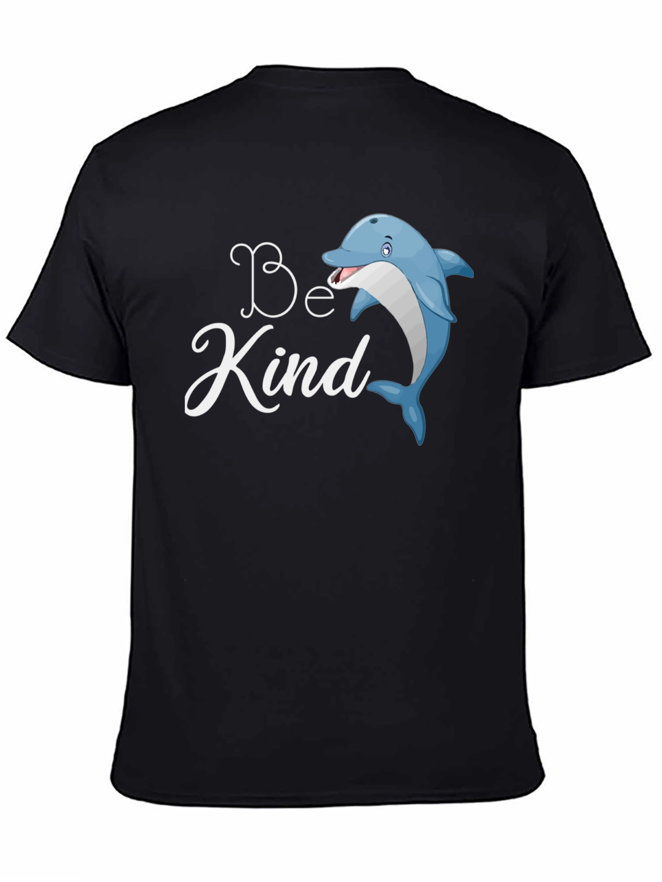 Be Kind Dolphin T-Shirt - Cute Graphic Tee