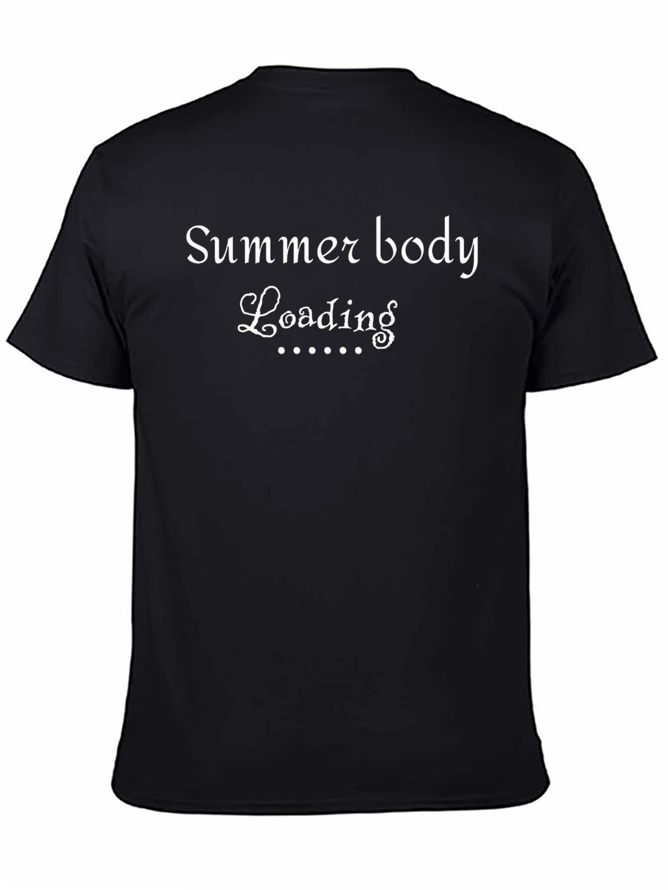 Summer Body Loading Funny Graphic Tee