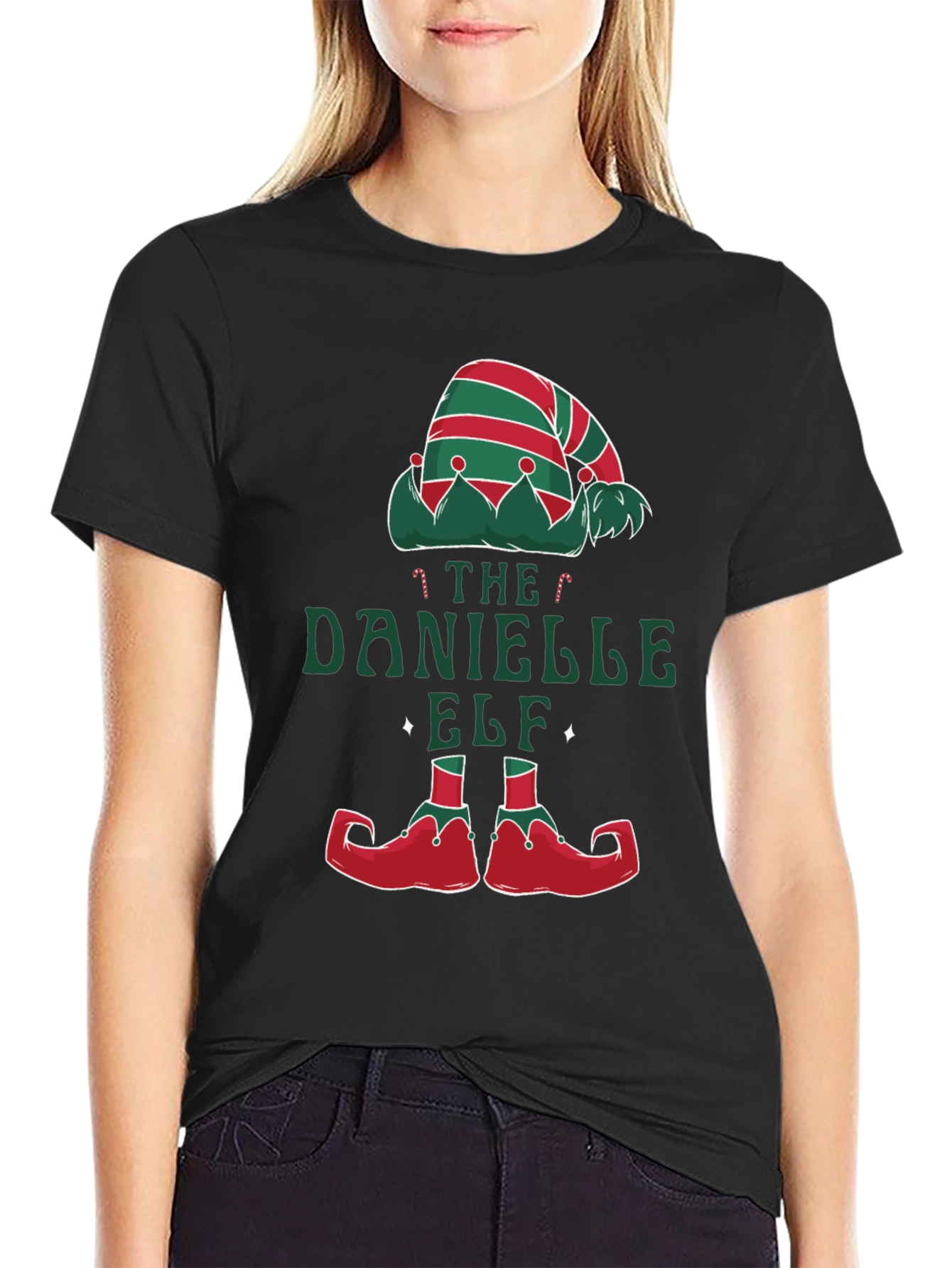 Danielle Elf T-Shirt - Holiday Graphic Tee