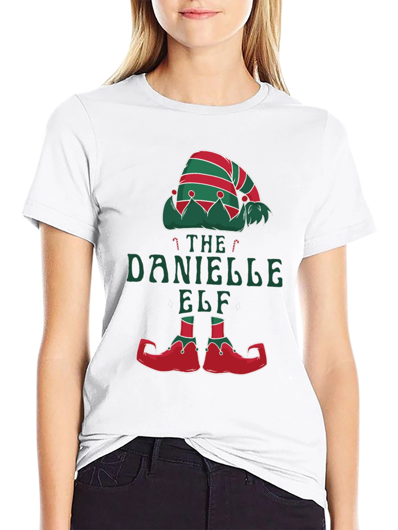Danielle Elf T-Shirt - Holiday Graphic Tee