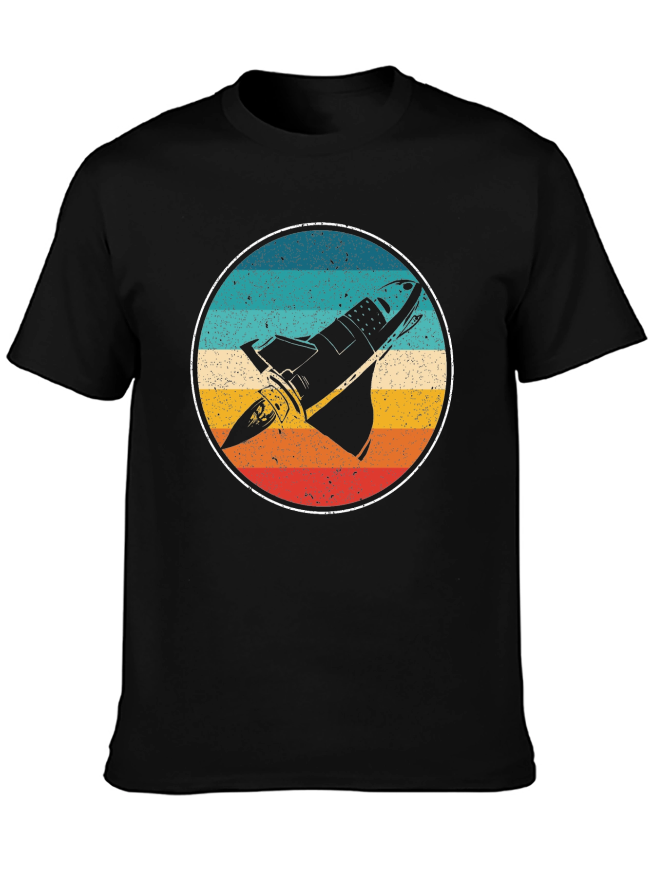 Retro Space Shuttle Graphic Tee