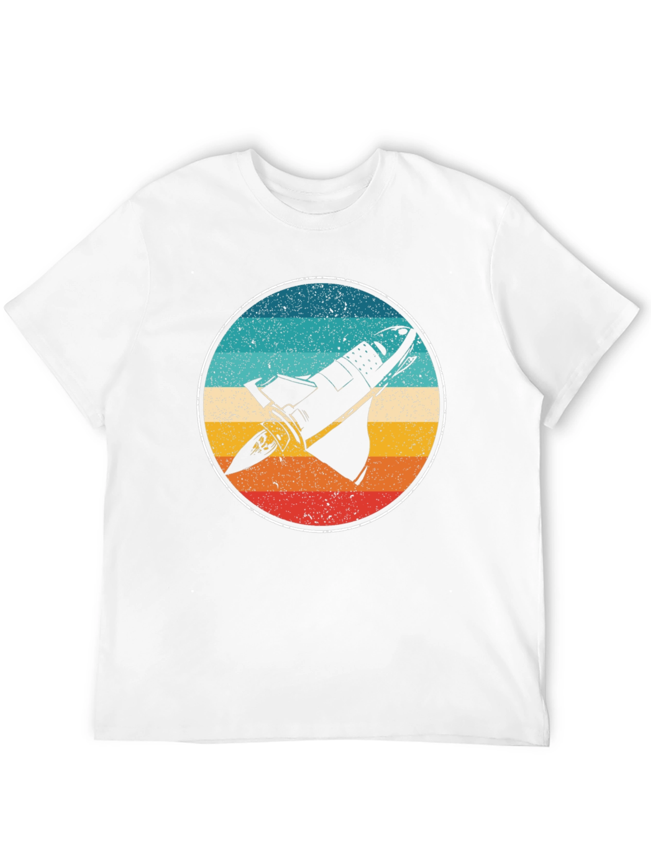 Retro Space Shuttle Graphic Tee