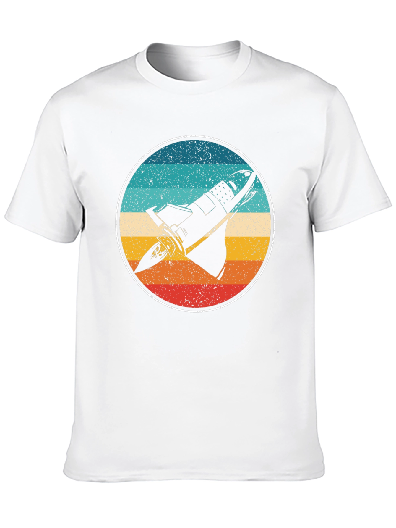 Retro Space Shuttle Graphic Tee