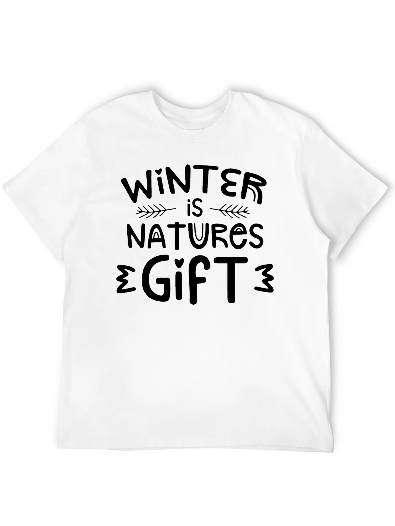 Winter Natures Gift Graphic T-Shirt