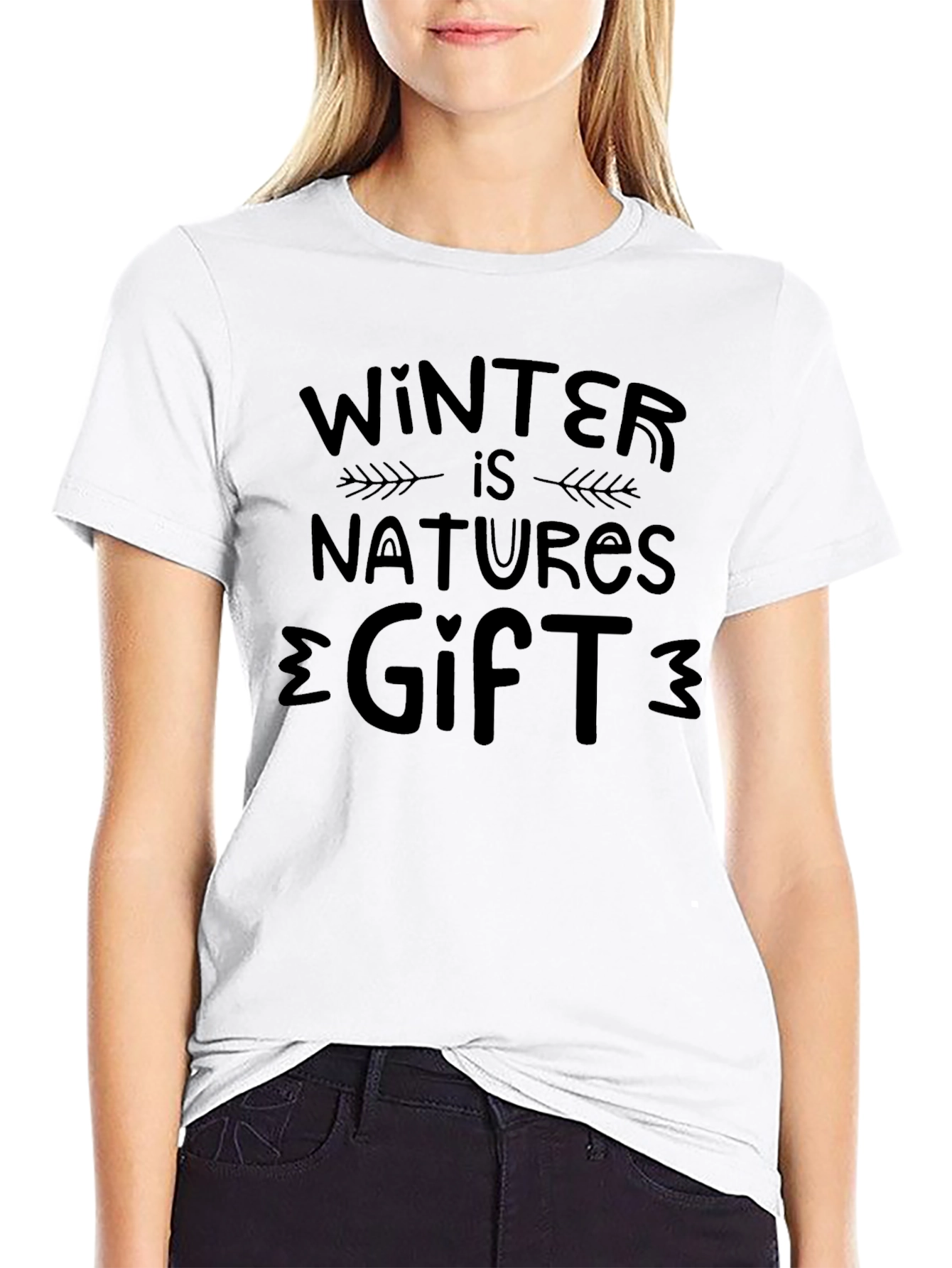 Winter Natures Gift Graphic T-Shirt