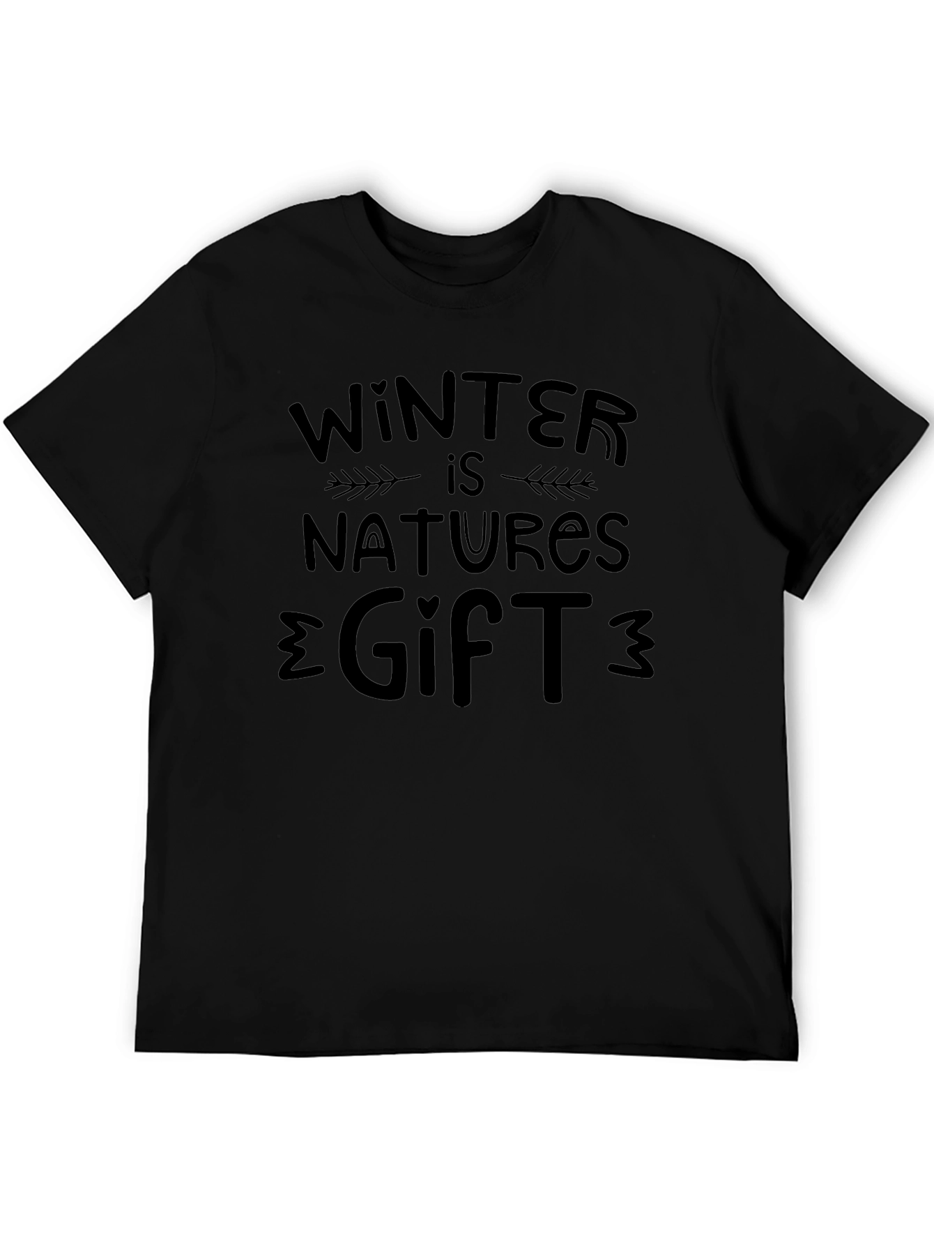 Winter Natures Gift Graphic T-Shirt