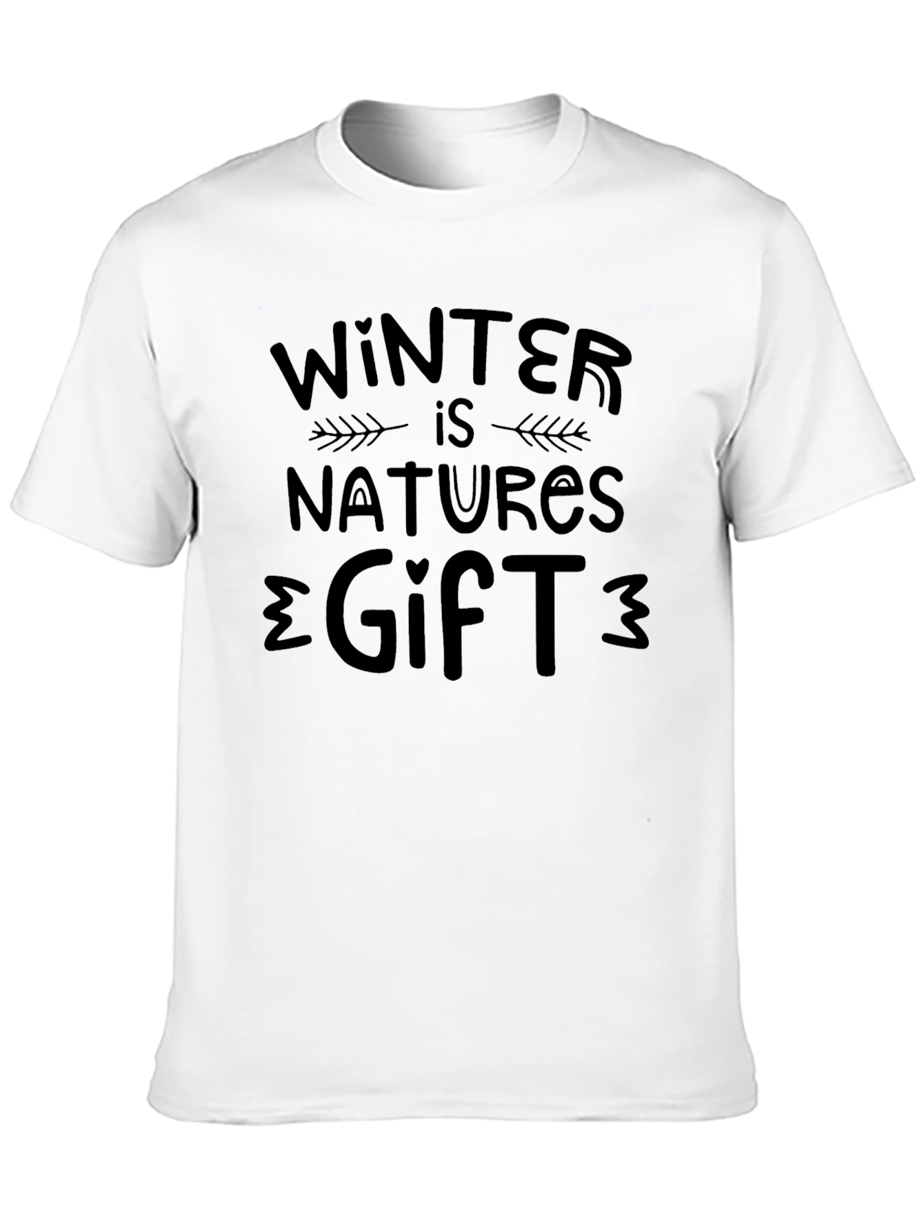 Winter Natures Gift Graphic T-Shirt