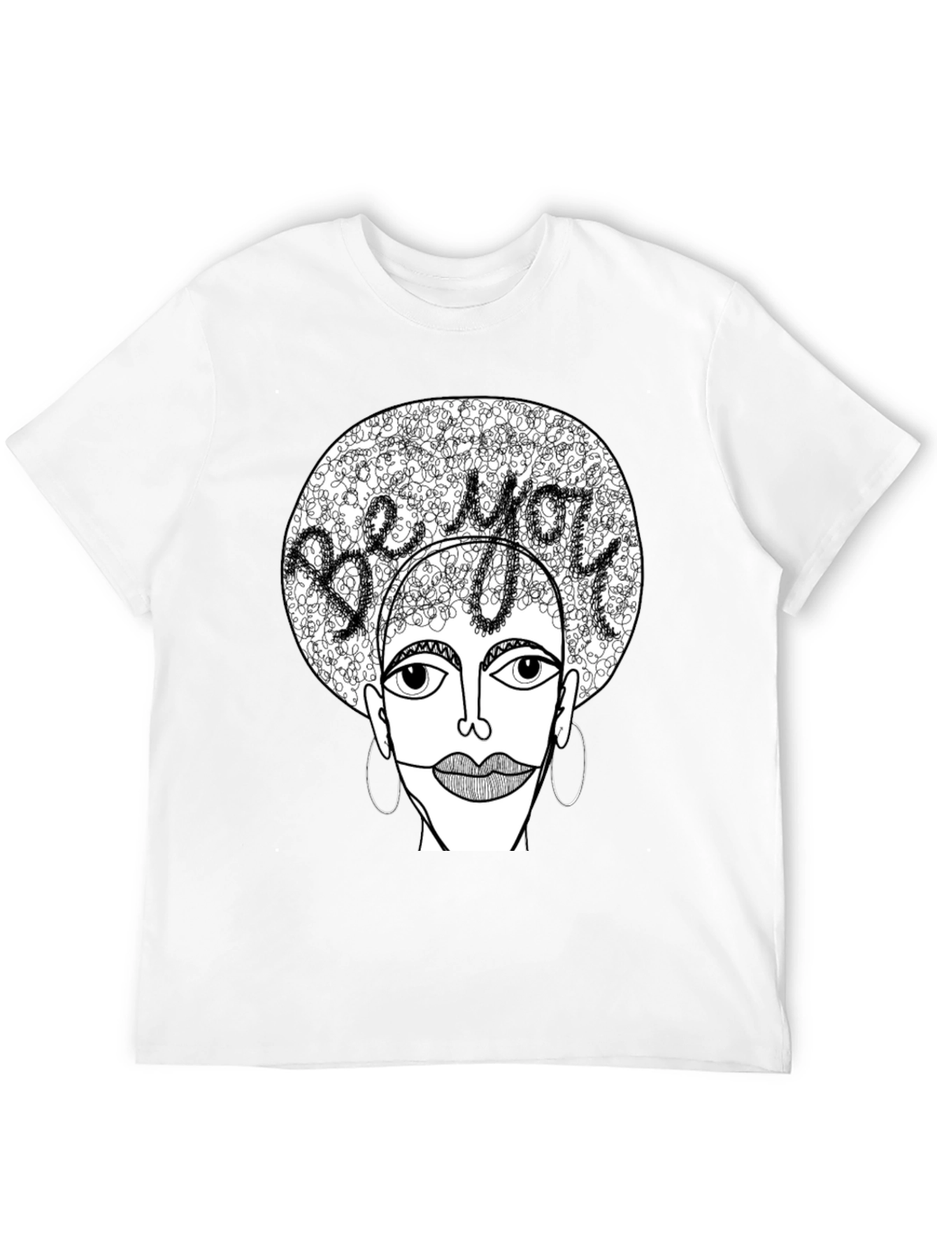 Be You Graphic Tee - Unique Artistic Design