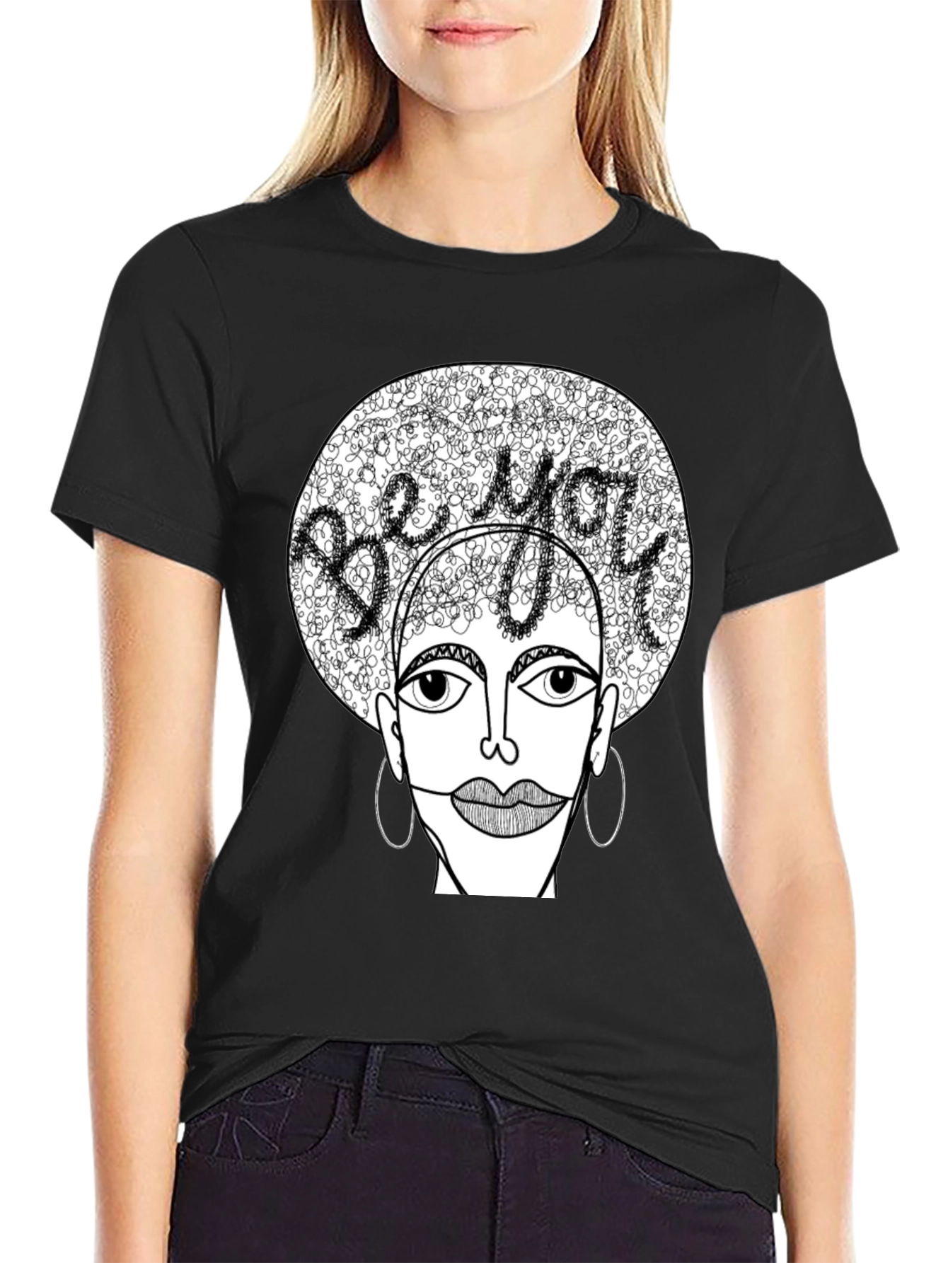 Be You Graphic Tee - Unique Artistic Design