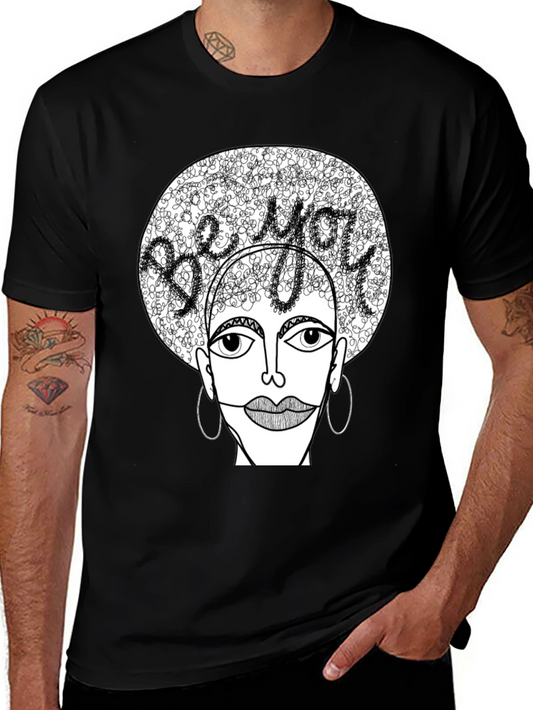 Be You Graphic Tee - Unique Artistic Design