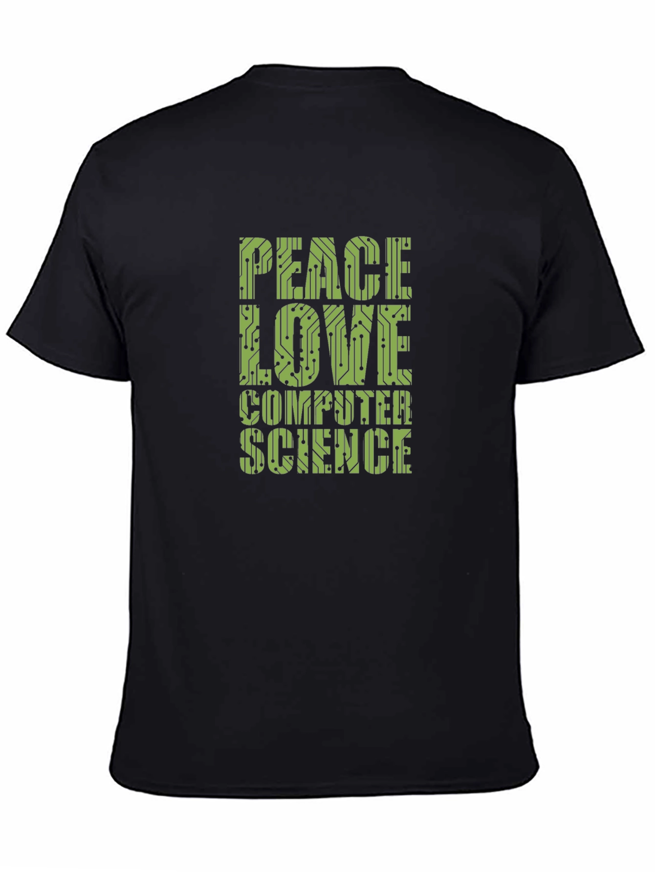 Peace Love Computer Science Graphic Tee