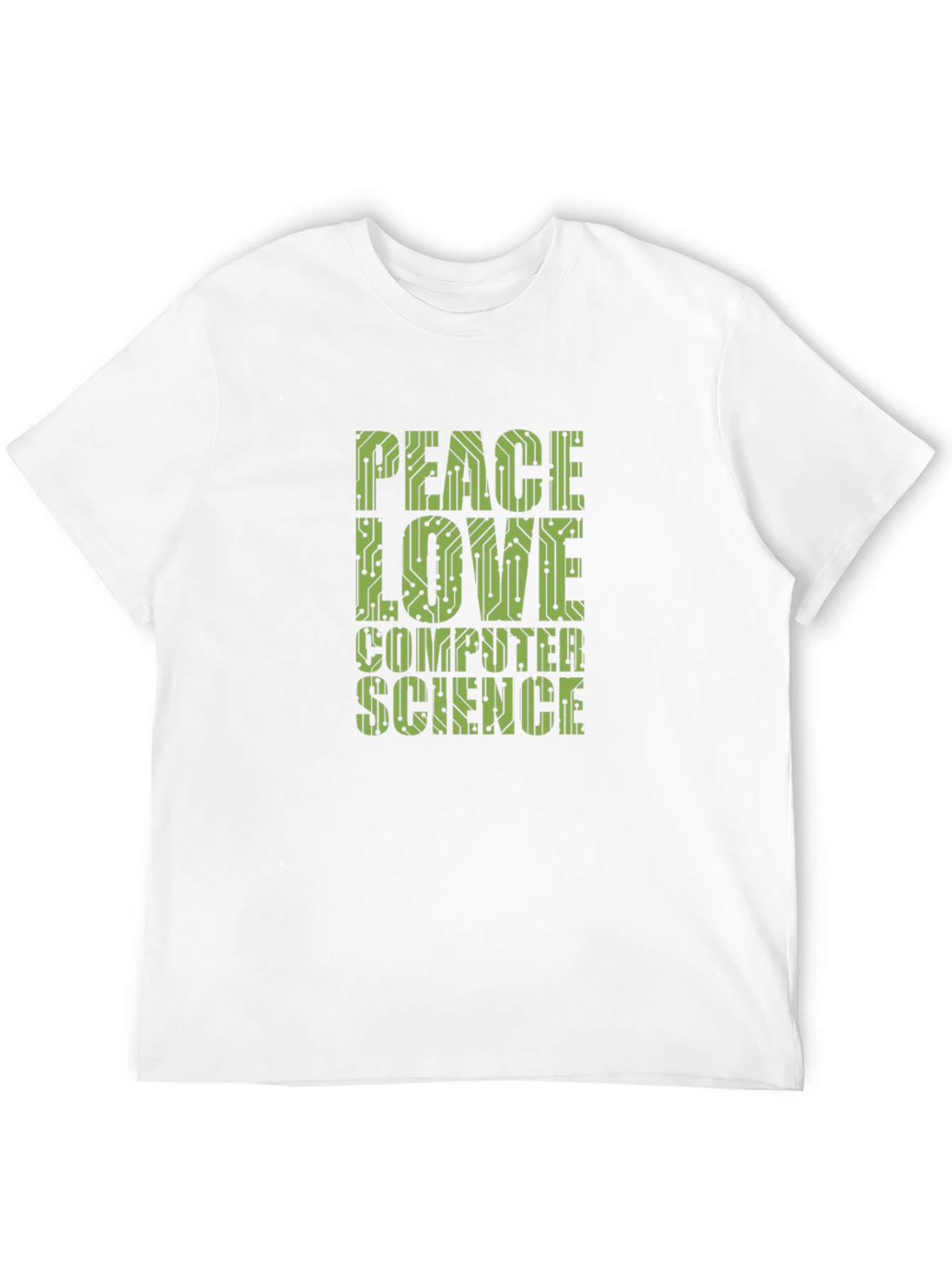 Peace Love Computer Science Graphic Tee