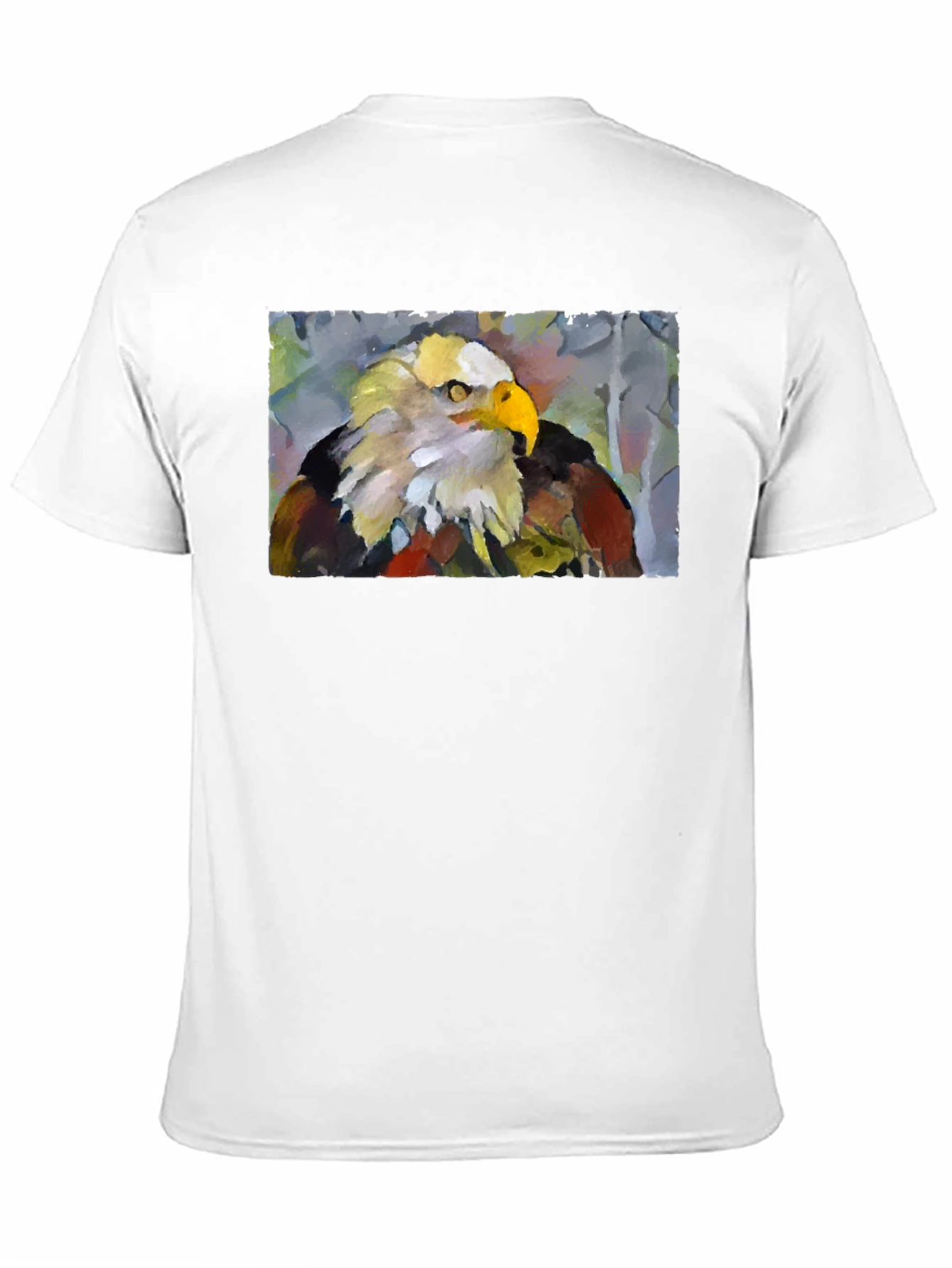 Eagle Graphic T-Shirt - Bold Artistic Design