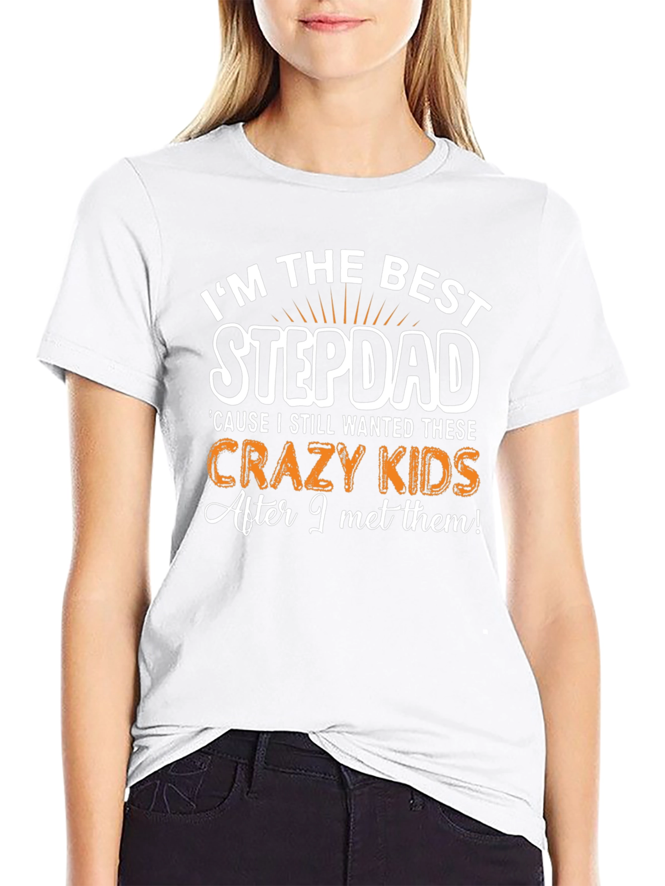 Best Stepdad T-Shirt - Crazy Kids