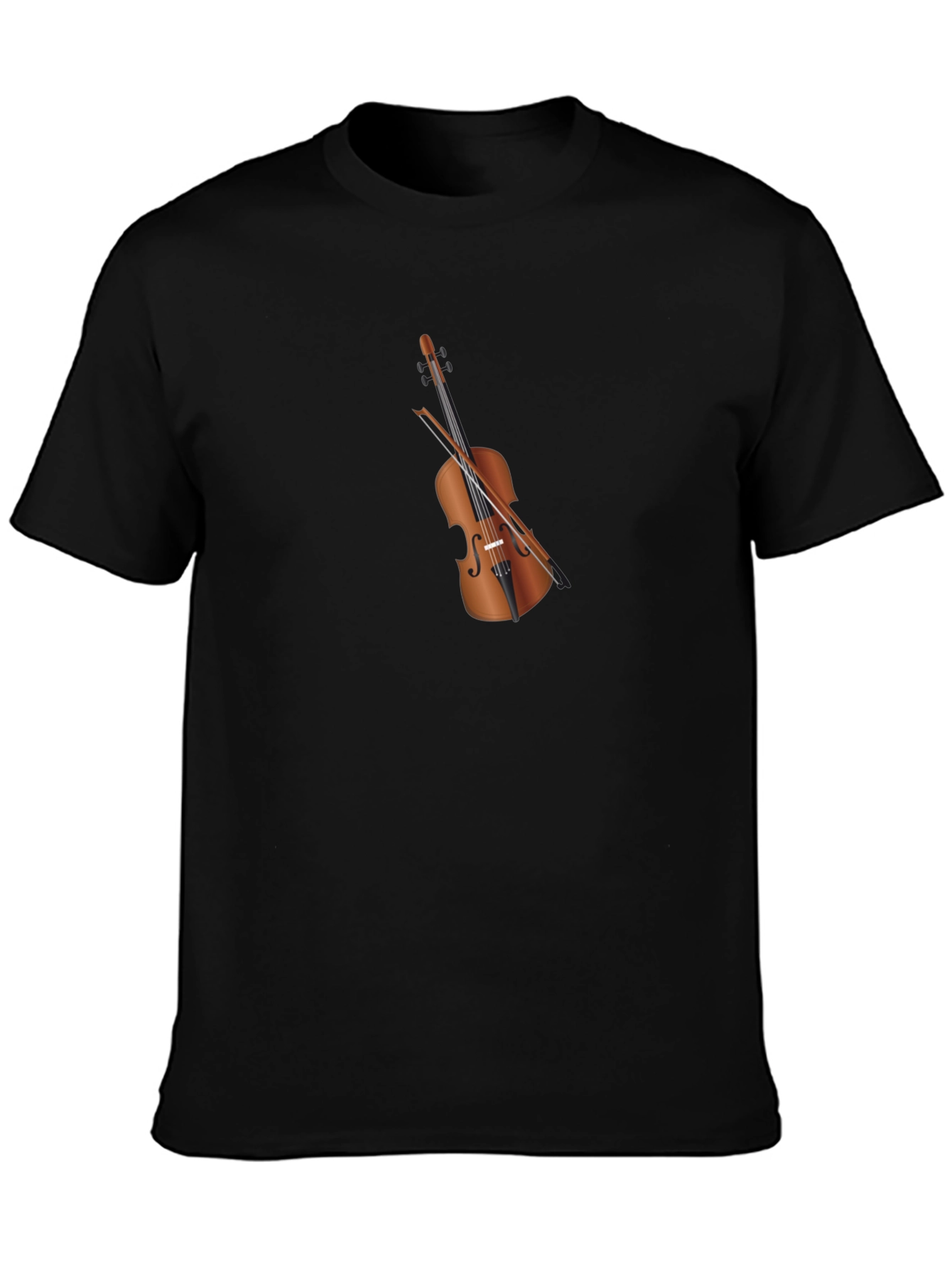 Musical Violin Graphic T-Shirt