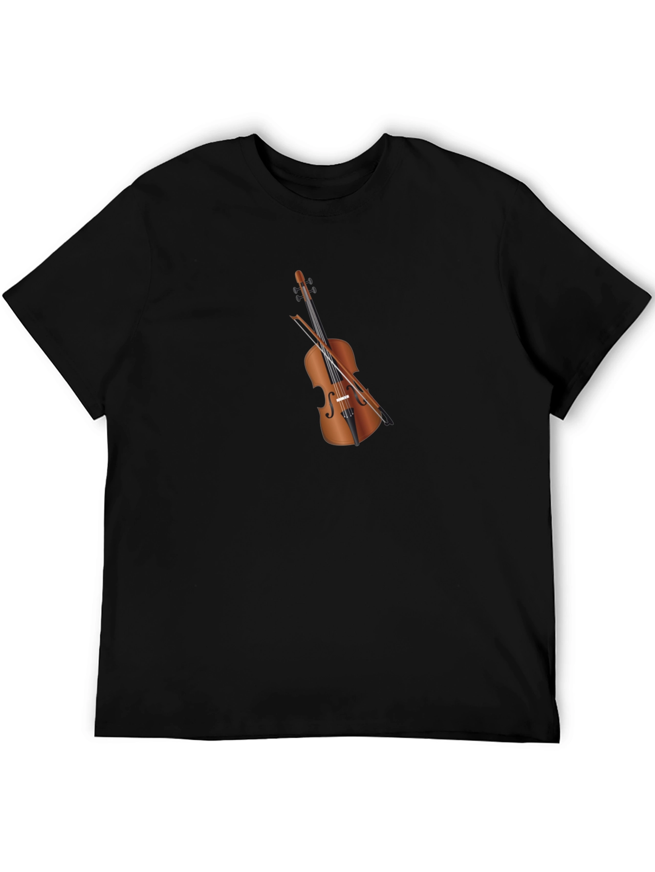 Musical Violin Graphic T-Shirt