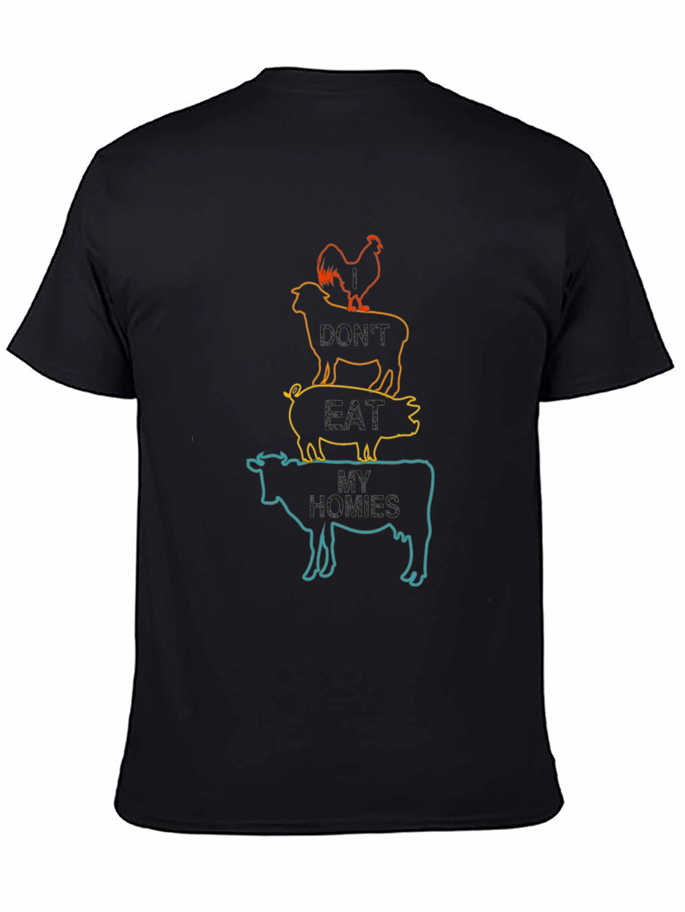 Dont Eat My Homies T-Shirt Vegan Tee