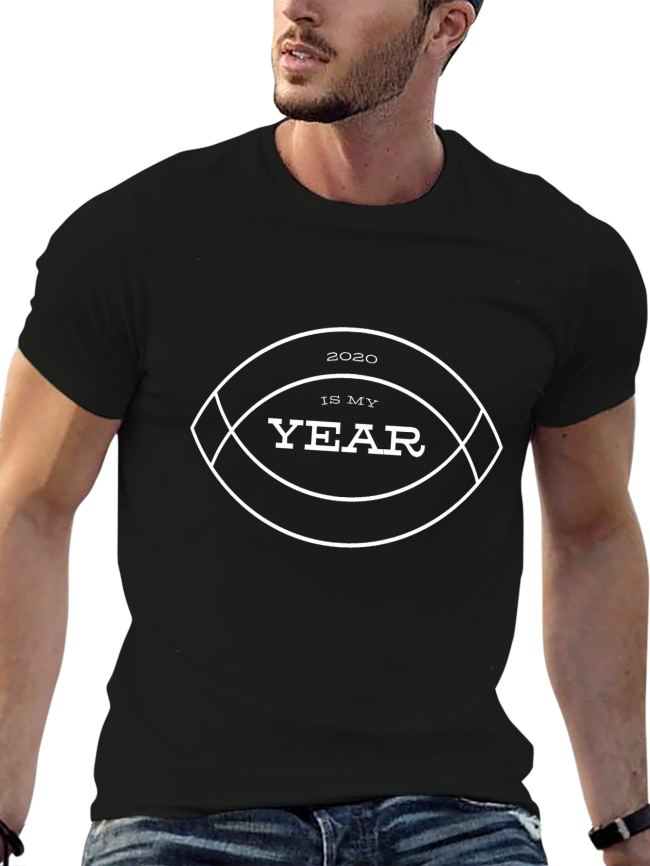 2020 Is My Year Football Graphic T-Shirt