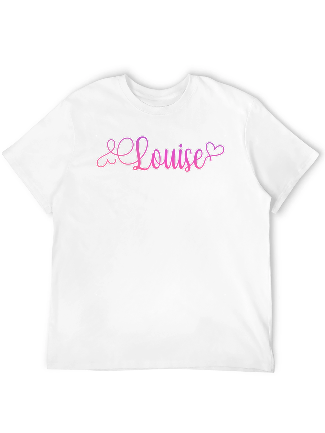 Louise Heart Graphic Black T-Shirt